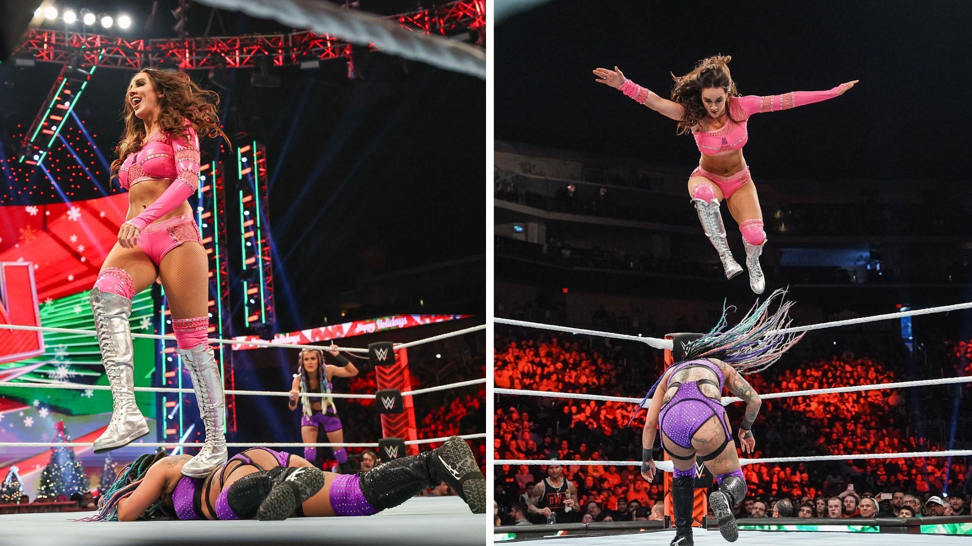 Chelsea in action on this week's RAW